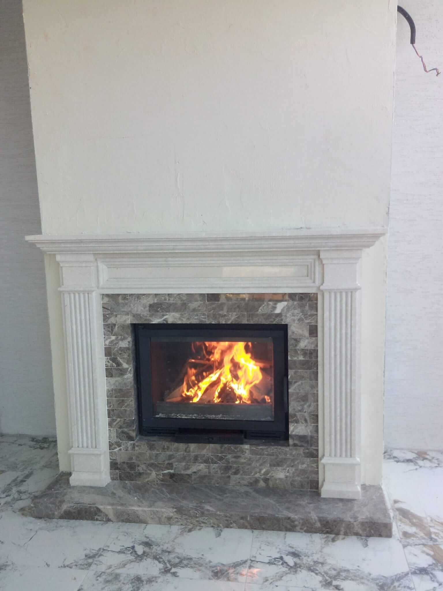 Klasik Şömine Tasarımı 9